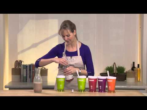 מכונה ביתית להכנת שייק/ ברד ZOKU Slush & Shake