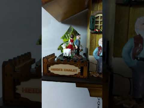 שעון קוקייה עבודת יד עץ מלא 4243QMT