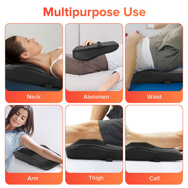 כרית עיסוי שיאצו מחממת 4 ראשי עיסוי