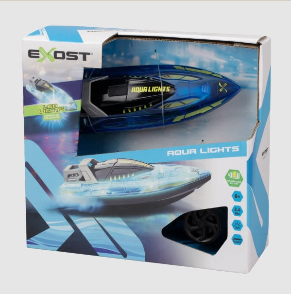 סירת טורפדו נטענת Exost על שלט מבית Silverlit