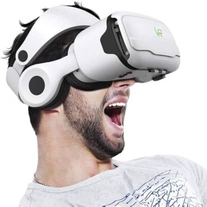 משקפי VR מציאות מדומה לחווייה יוצאת דופן במשחקים מותאמים