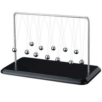 עריסתו של ניוטון 12 כדורים של מעבר אנרגיה לשולחן המנהל