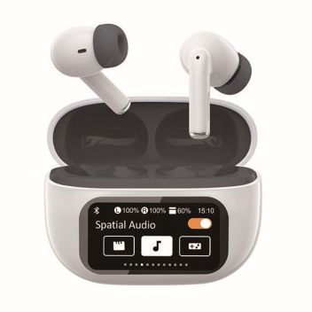 אוזניות אלחוטיות בלוטוס PiZZi Bluetooth מסך טאץ'