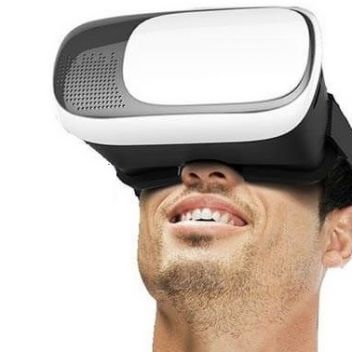 משקפי מציאות מדומה VR BOX לסמארטפון/אייפון + שלט