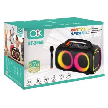 בידורית בלוטוס רמקול נייד BT Party Box