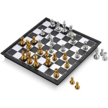 לוח שחמט מגנטי מתקפל 40 ס"מ