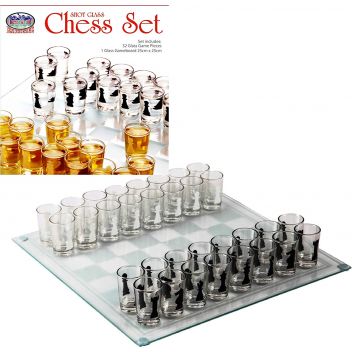 משחק שוט שחמט זכוכית