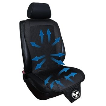 מושב עם קירור מתחבר למצת הרכב