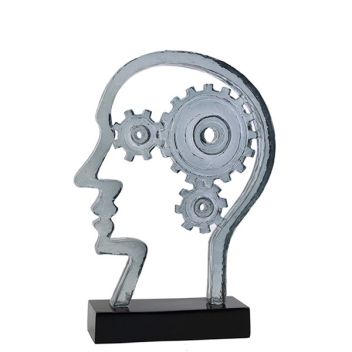 פסל אומנותי "גלגלי המוח" מבית GRACIA GALLERY