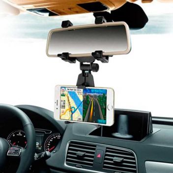 מעמד לנייד/GPS למראת הרכב