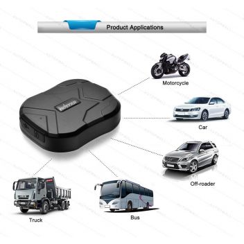 מאתר GPS עם מגנט חזק לרכב