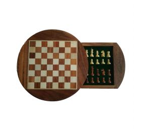 שחמט מגנטי עגול - 23 ס"מ
