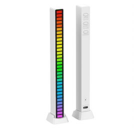 אורגן אורות לדים פנס קול נורות צבעוני USB Music Light Sound-activated