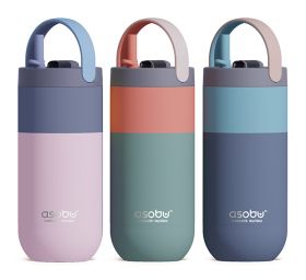 בקבוק/ספל תרמי נירוסטה ASOBU חם/קר 900 מ"ל