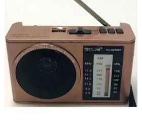 רדיו טרנזיסטור בלוטוס נטען FM ו-USB