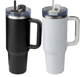 ספל תרמי גדול ואיכות 1.2 ליטר עם קש חם/קר