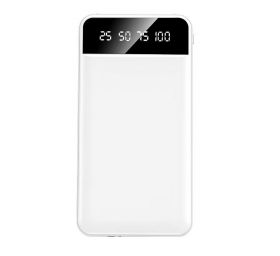 מטען נייד Power Bank עוצמתי 10,000mAh Universal - לבן