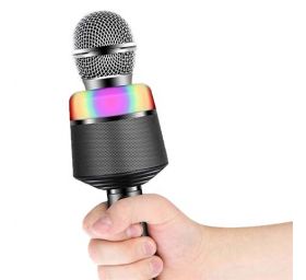 מיקרופון קריוקי Bluetooth אלחוטי כולל עיוות קול