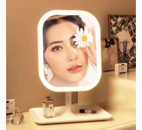 מראת איפור נטענת עם תאורת לד Makeup Mirror