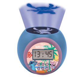 שעון מעורר מקרין את סטיץ על הקיר