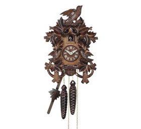 שעון קוקיה לקיר עשוי עץ מלא מבית אנגסטלר