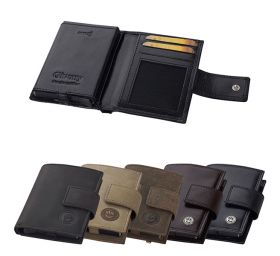 ארנק בטיחות RFID + NFC מעור שולף כרטיסי אשראי Givony