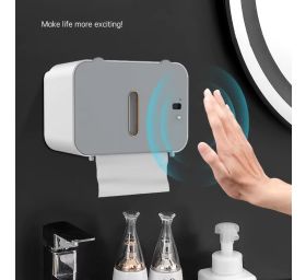 מתקן נייר טואלט אוטומטי נטען מופעל בחיישן מרחק