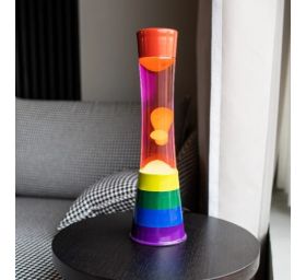 מנורת לבה קשת Rainbow