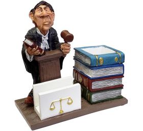 מעמד שולחני "עורך דין" לעטים וכרטיסי ביקור