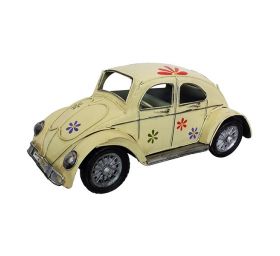 דגם מכונית "חיפושית" בצבע שמנת
