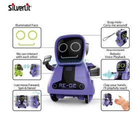 רובוט פוקיבוט לילדים SILVERLIT מגיב למחיאות כפיים