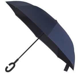 מטרייה הפוכה - מתקפלת בצורה הפוכה ושומרת על הסביבה יבשה