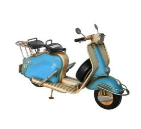  אופנוע וספה Vespa רטרו תכלת 