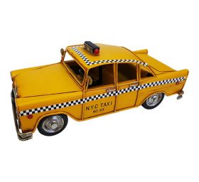 מונית N.Y.C TAXI רטרו צהובה