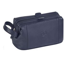 תיק לכלי רחצה עור שחור מבית גבעוני