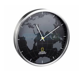 שעון קיר אנלוגי נשיונל ג'יאוגרפיק