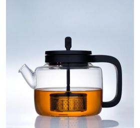 מארז קנקן תה עם חולט מובנה וזוג כוסות תואמות Plus+Infuser
